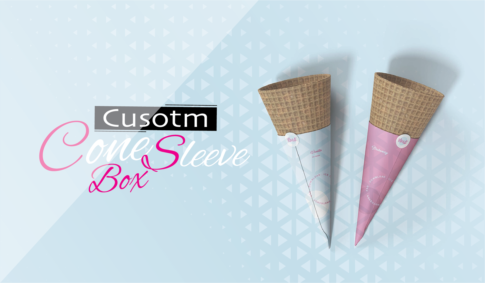 Custom Cone Sleeves