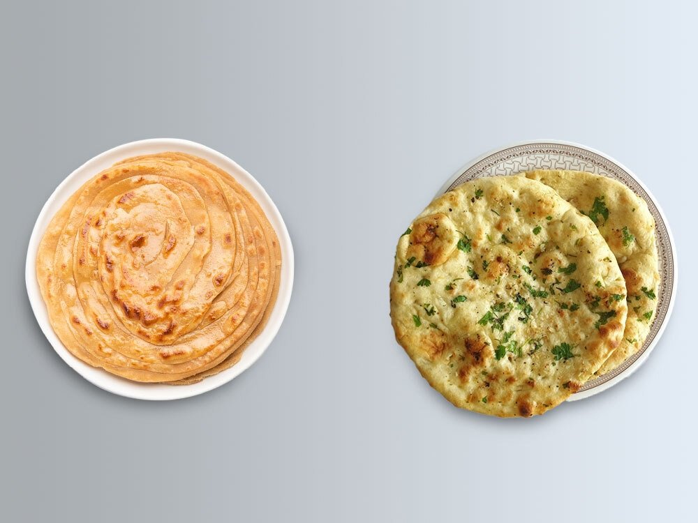 Paratha VS Naan