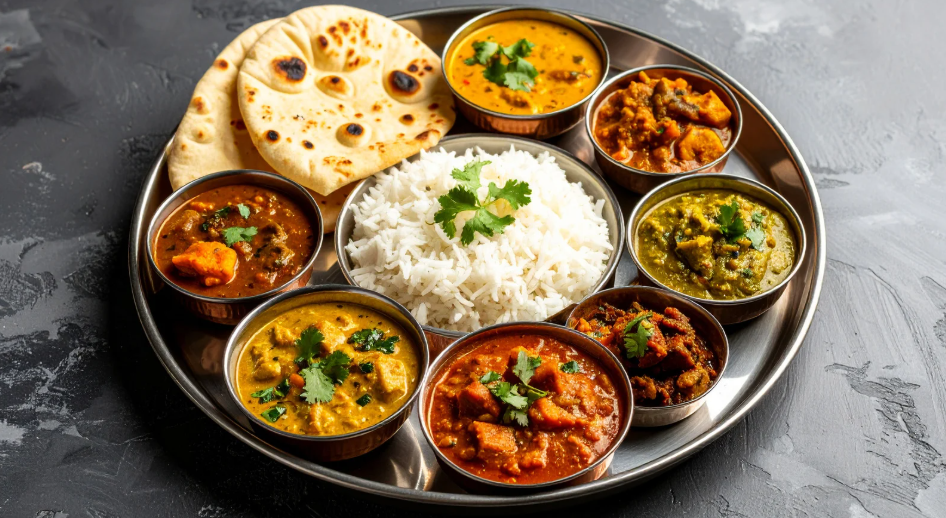North Indian Thali Meals